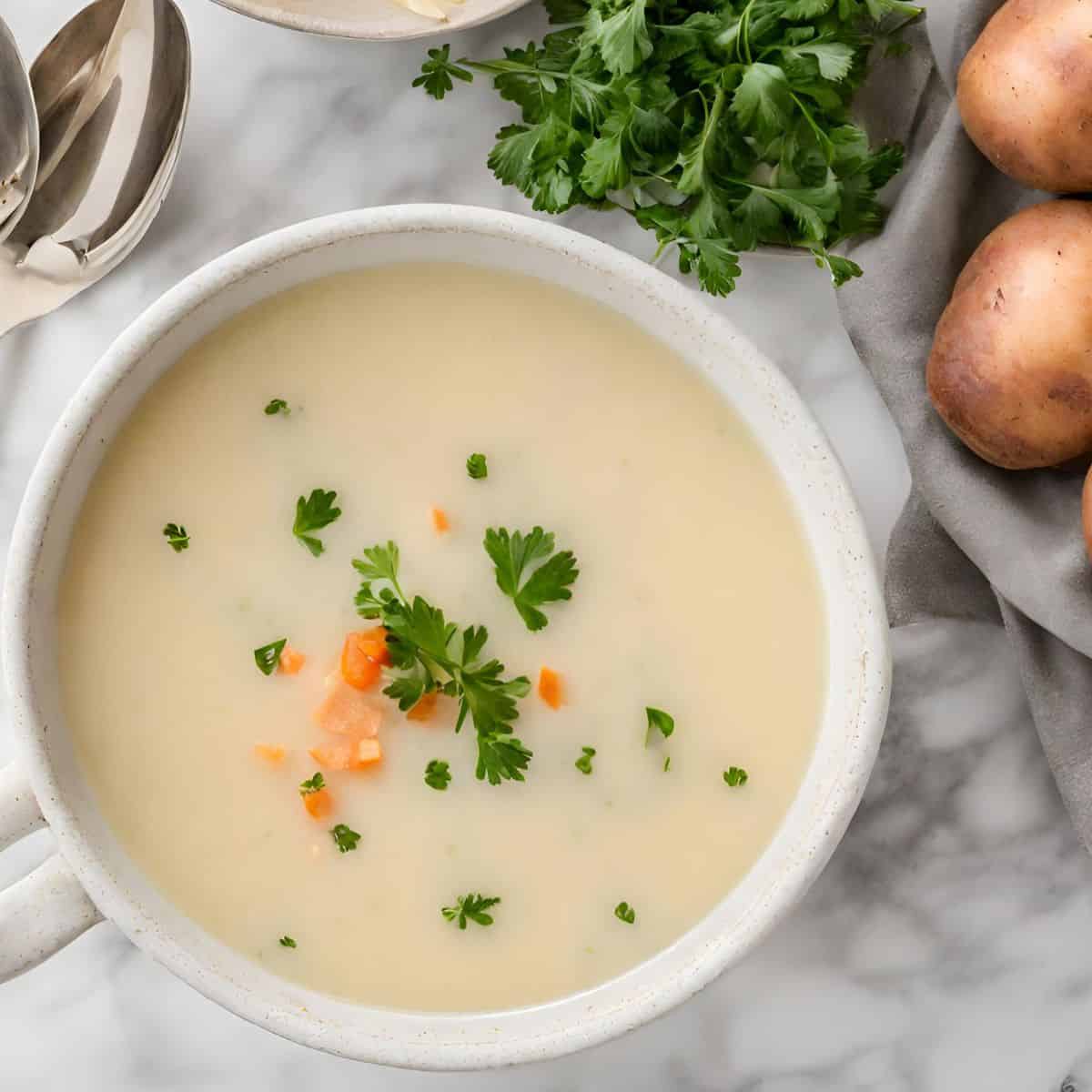 Simple Old Fashioned Potato Soup Recipefairy