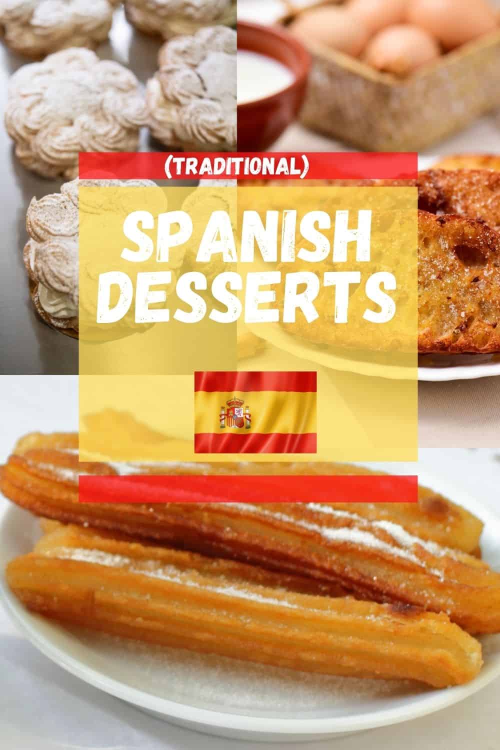 desserts from spain