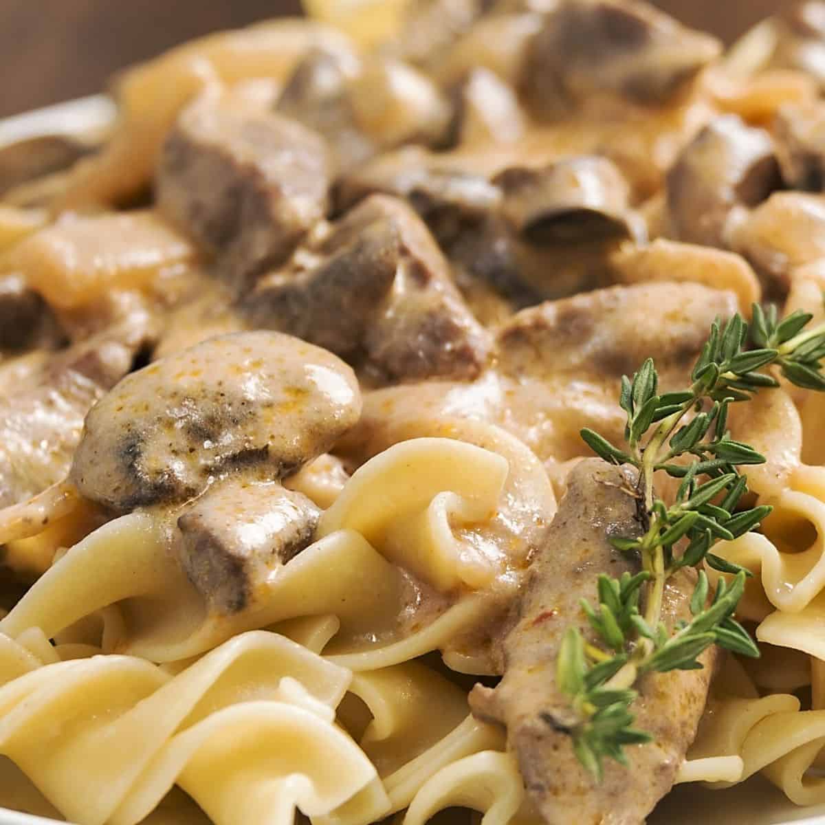 Ina Garten Beef Stroganoff » Recipefairy.com