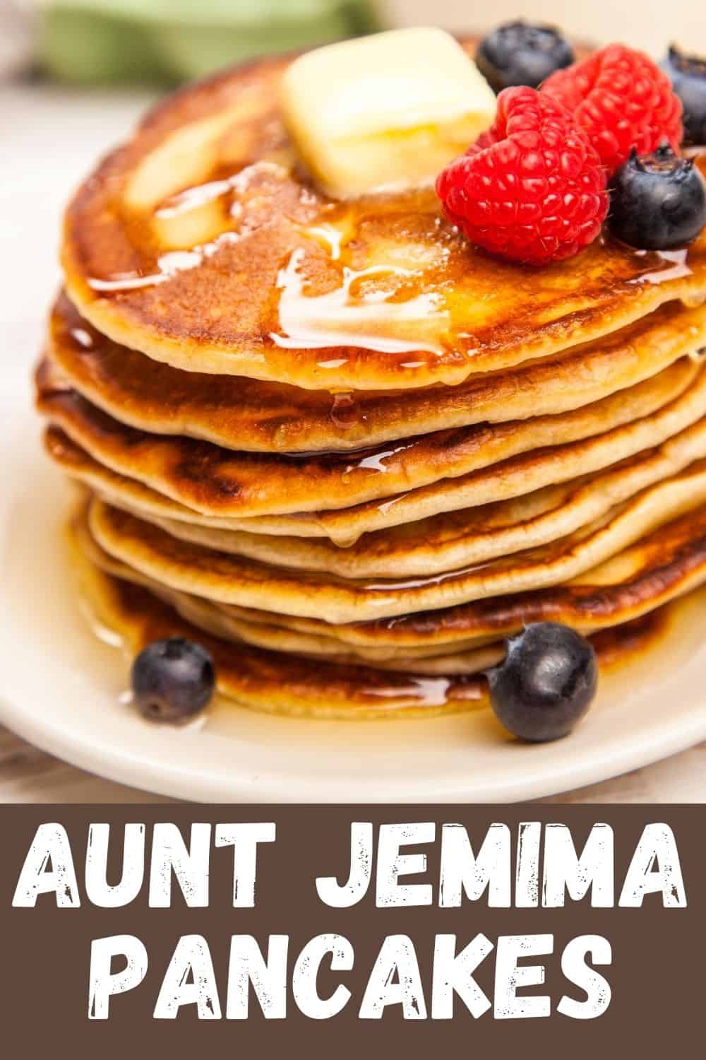 Aunt Jemima Pancakes Recipe