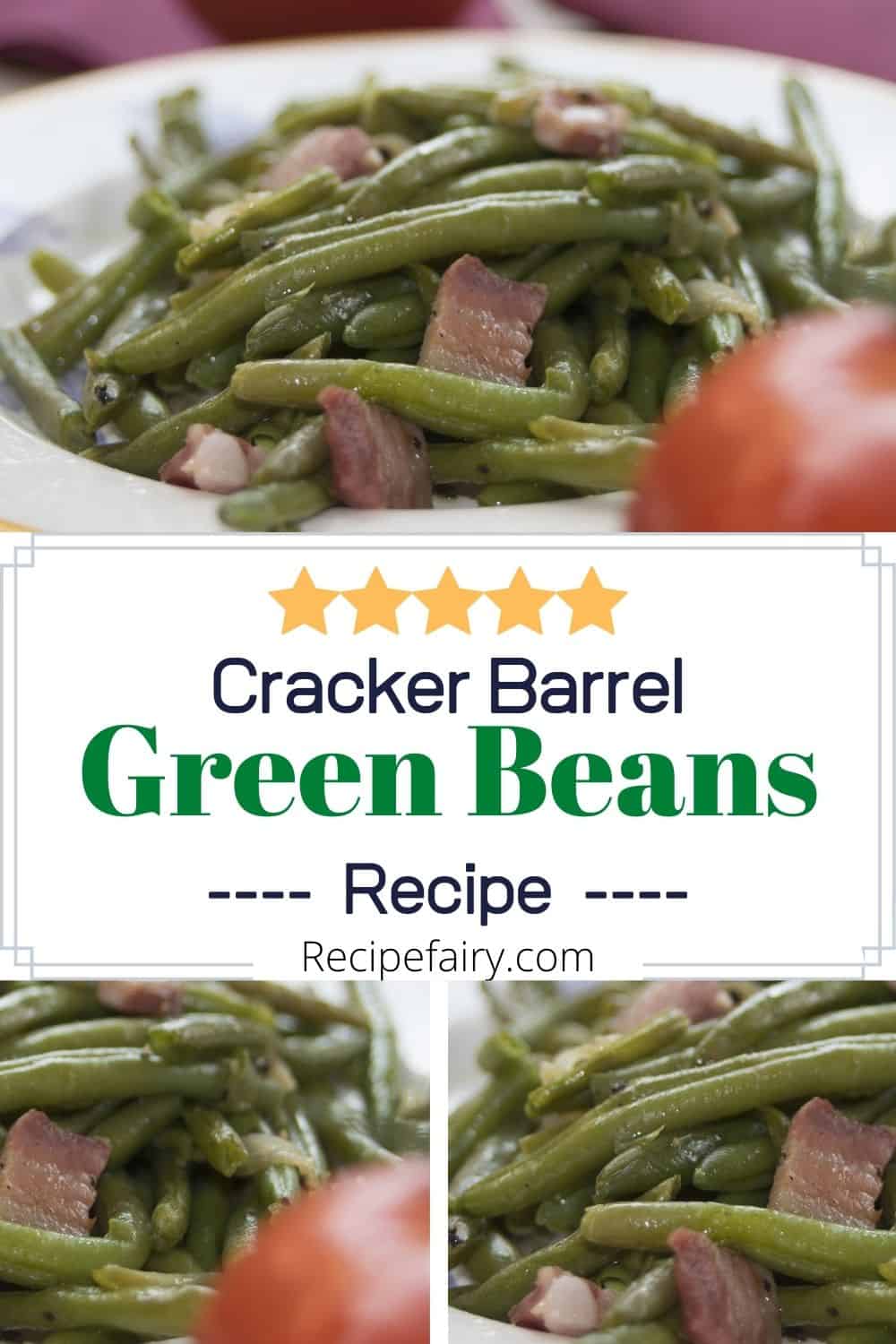 Cracker Barrel Green Beans Recipe » Recipefairy.com